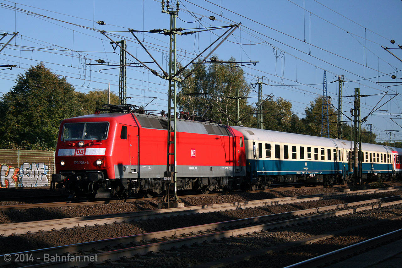 A model train