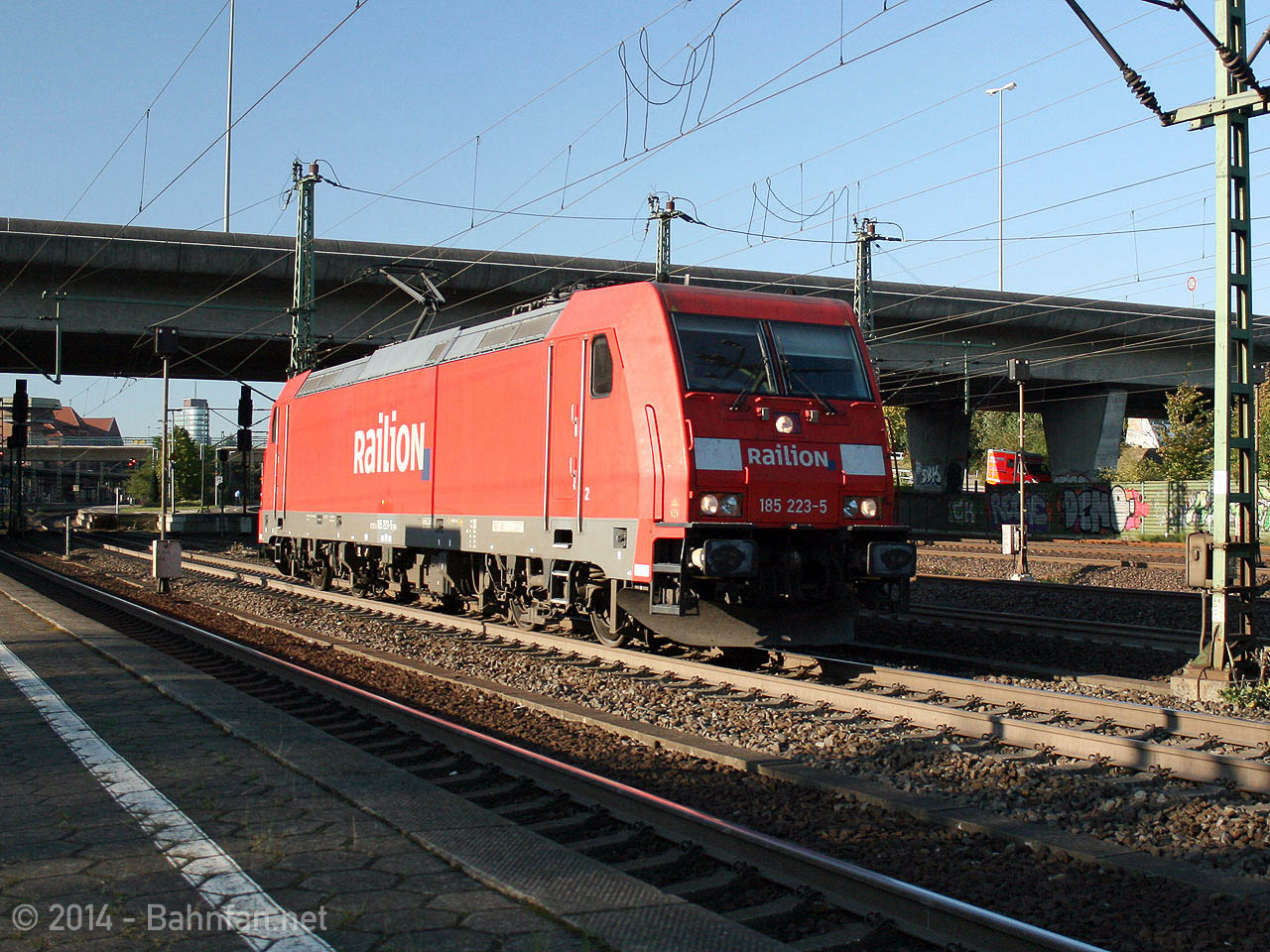 A model train