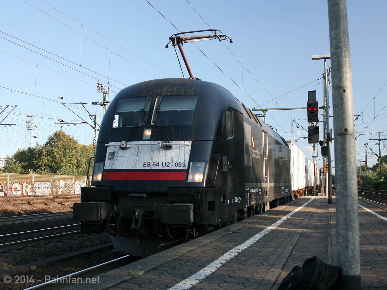 A model train