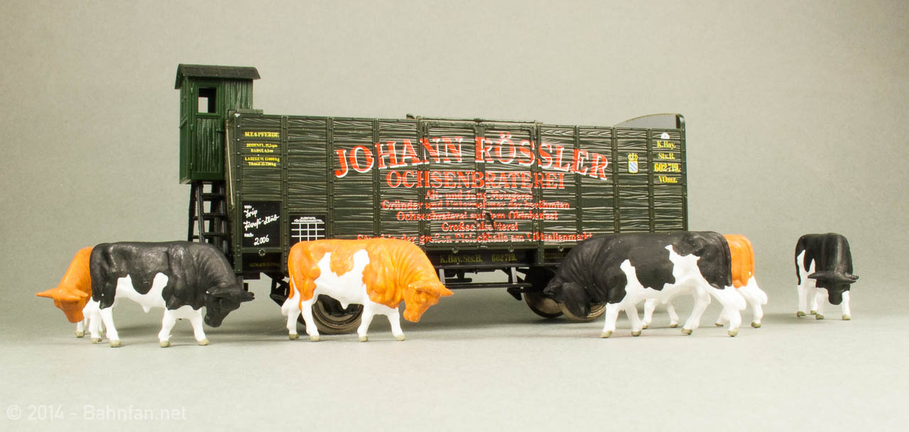 A model train