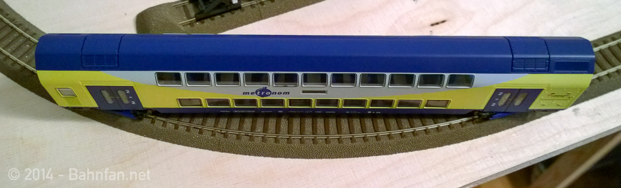A model train