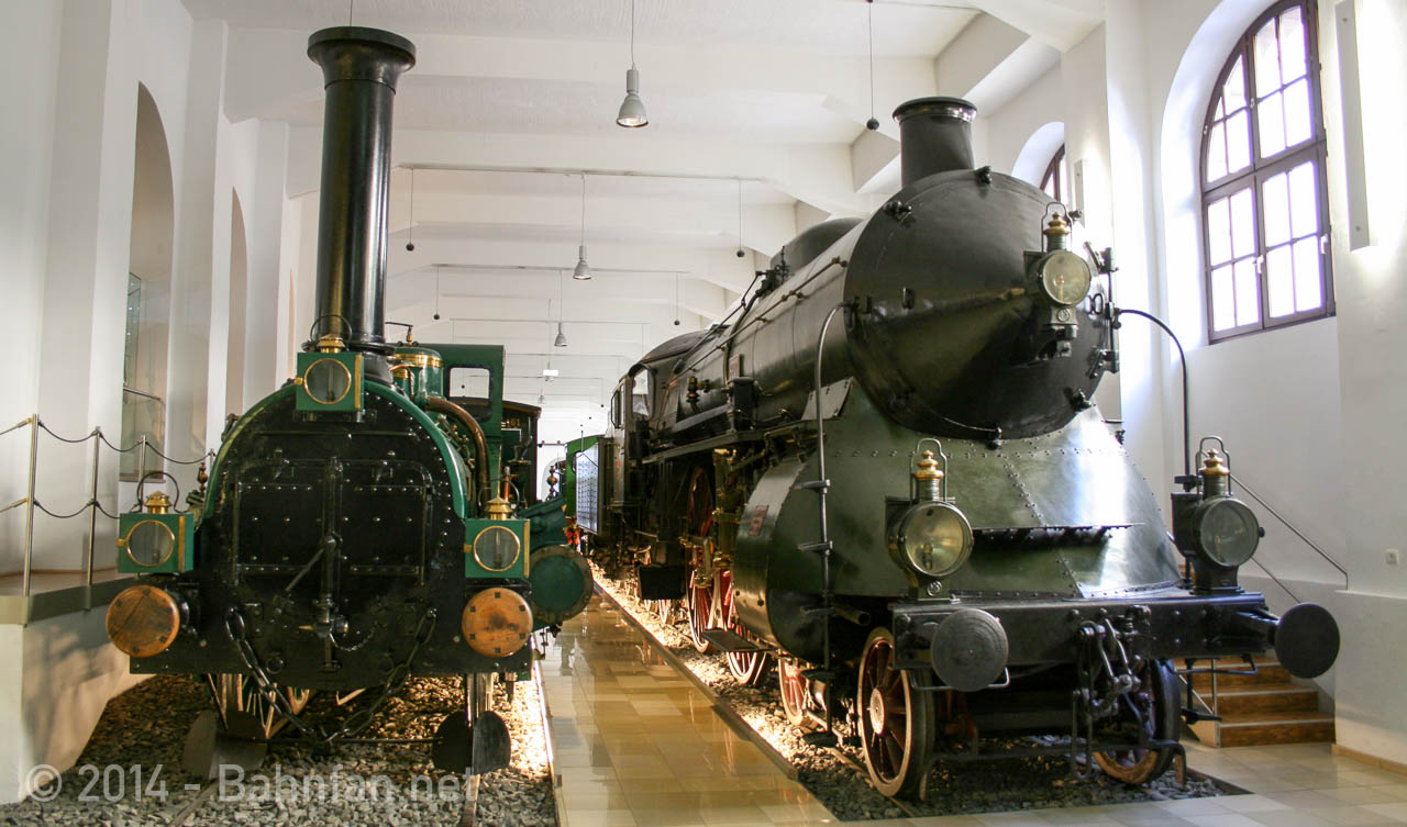 A model train