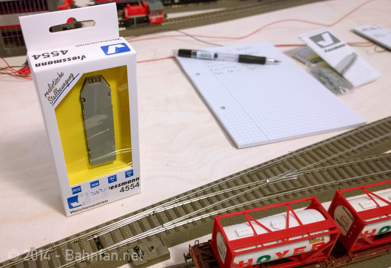A model train