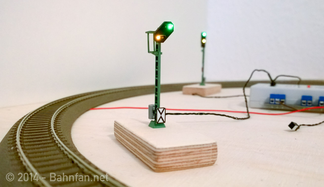 A model train
