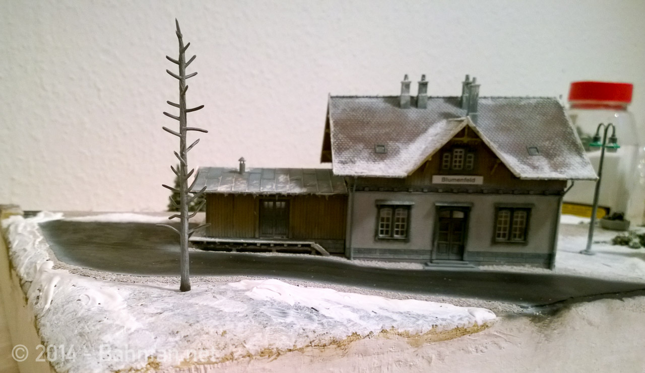 A model train