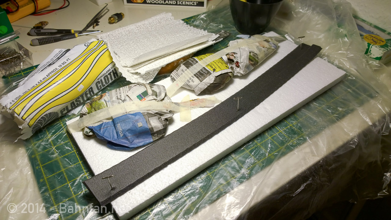A model train