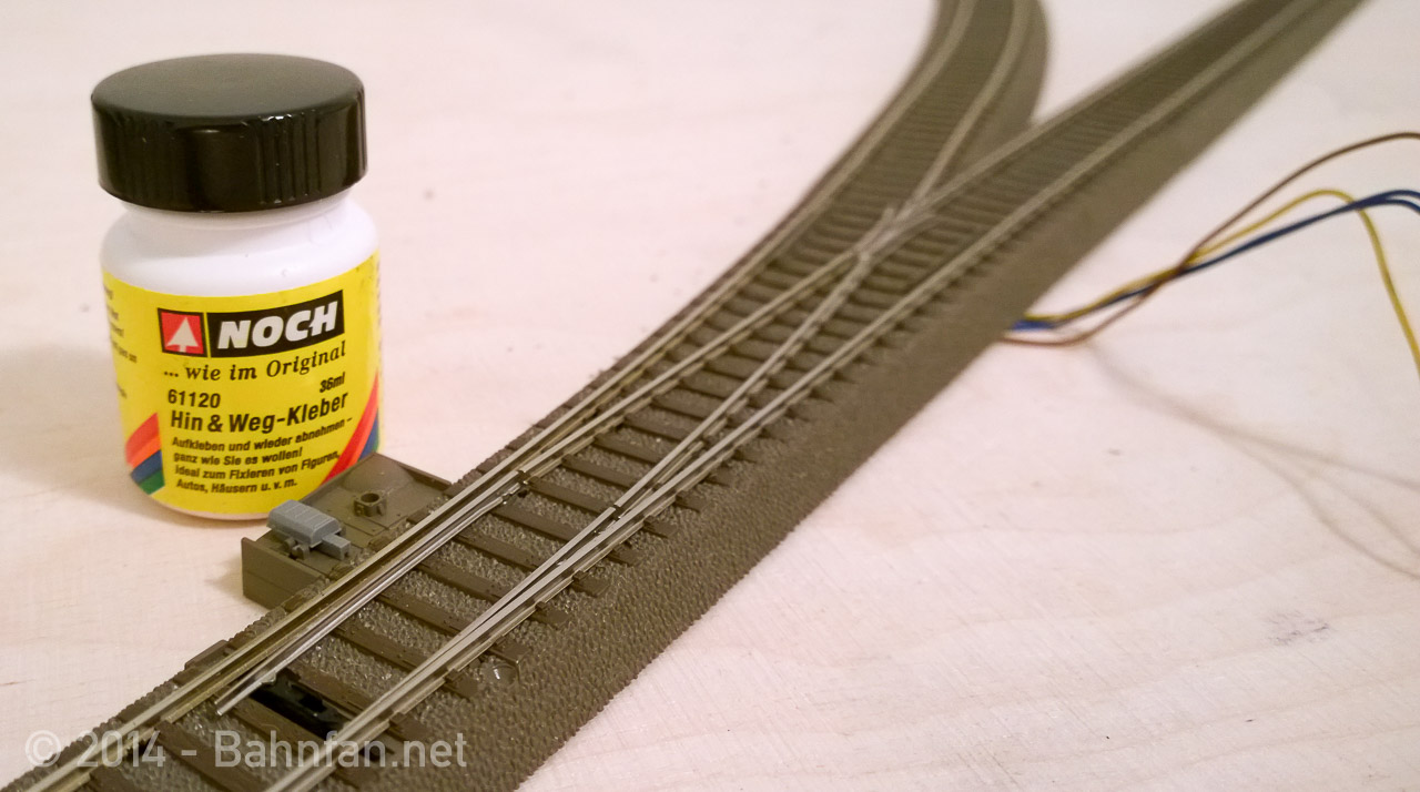 A model train