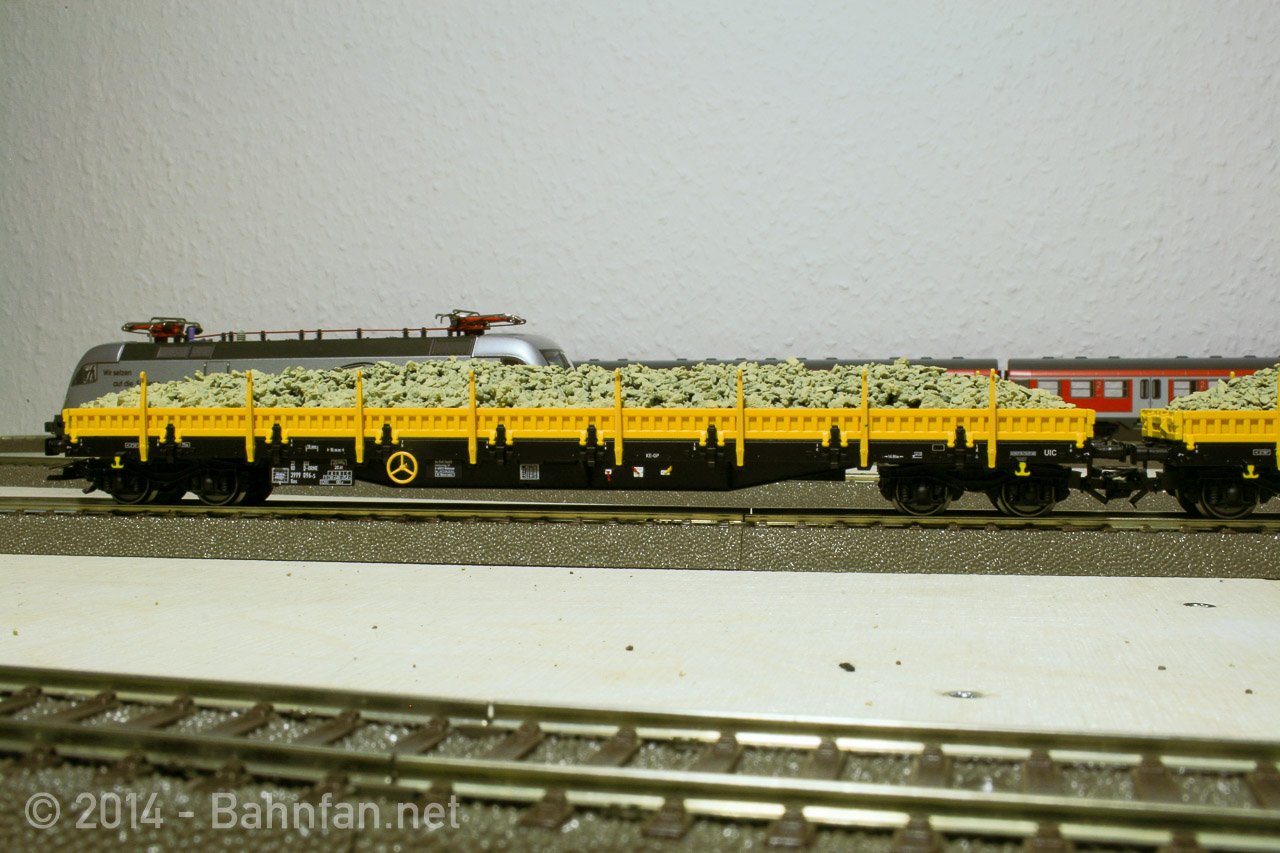 A model train