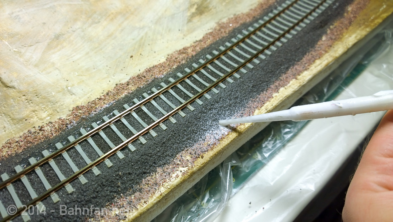 A model train