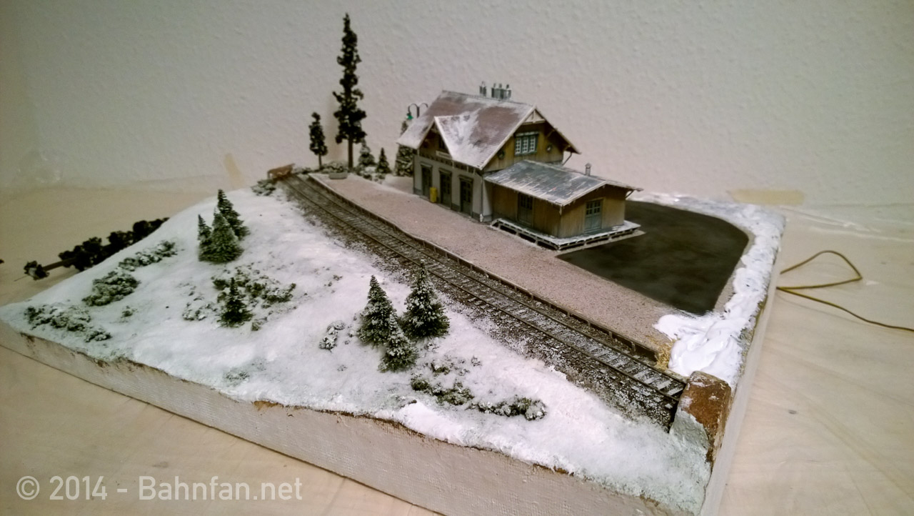 A model train