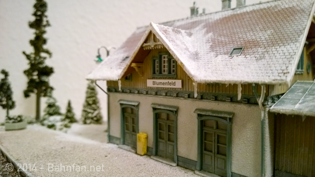A model train