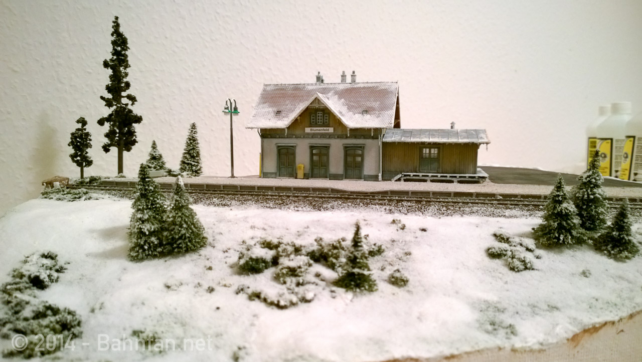 A model train