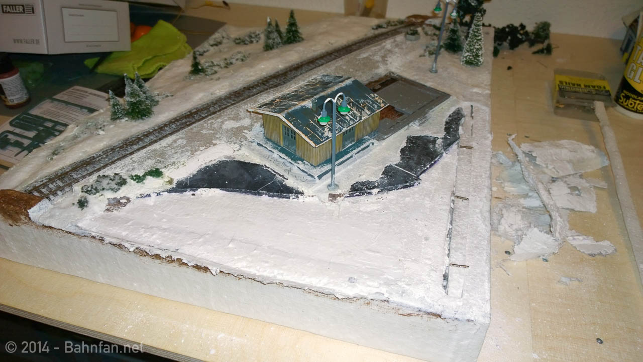 A model train
