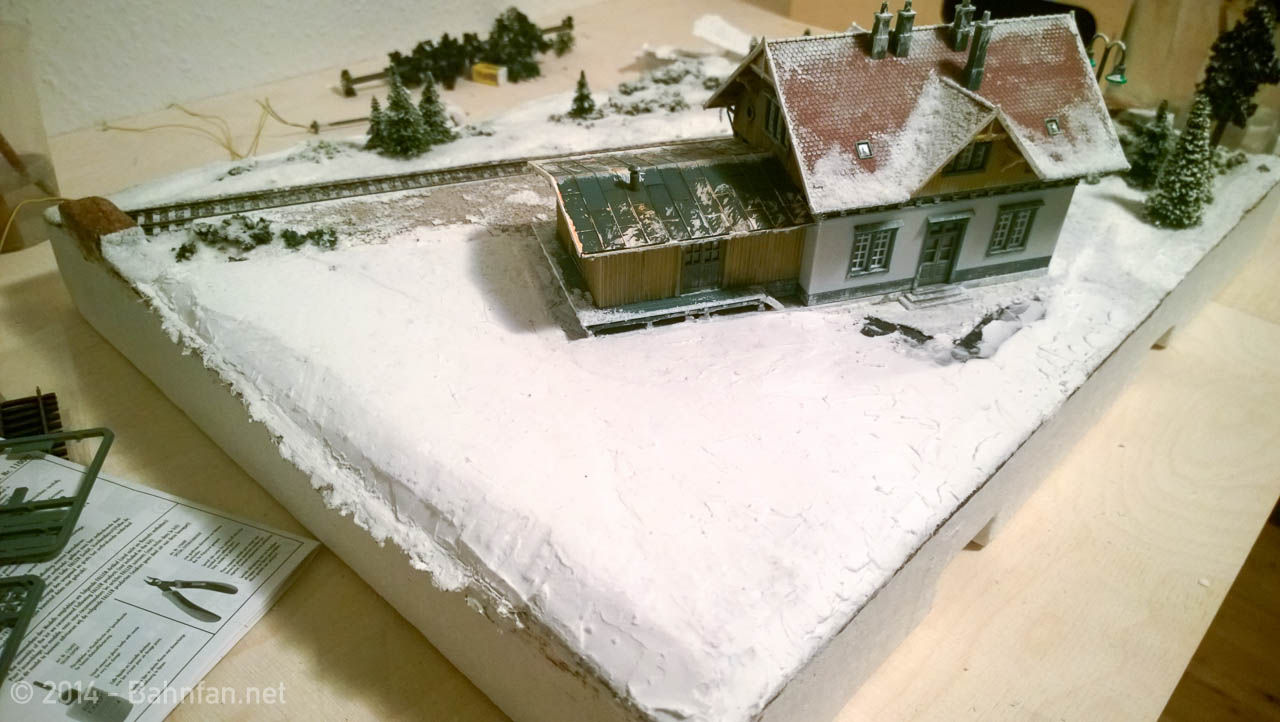A model train