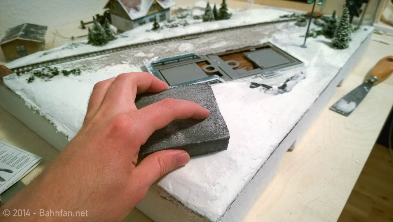 A model train