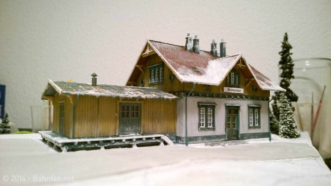 A model train