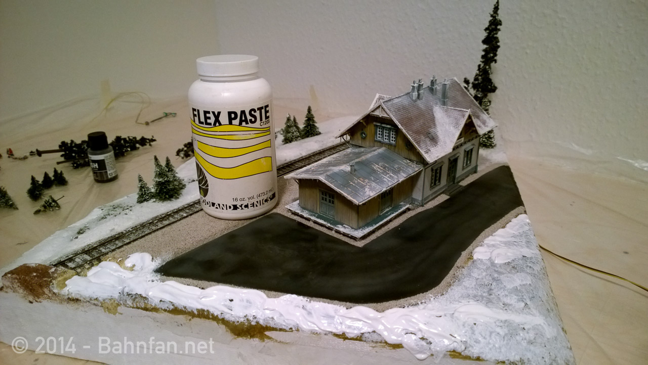 A model train