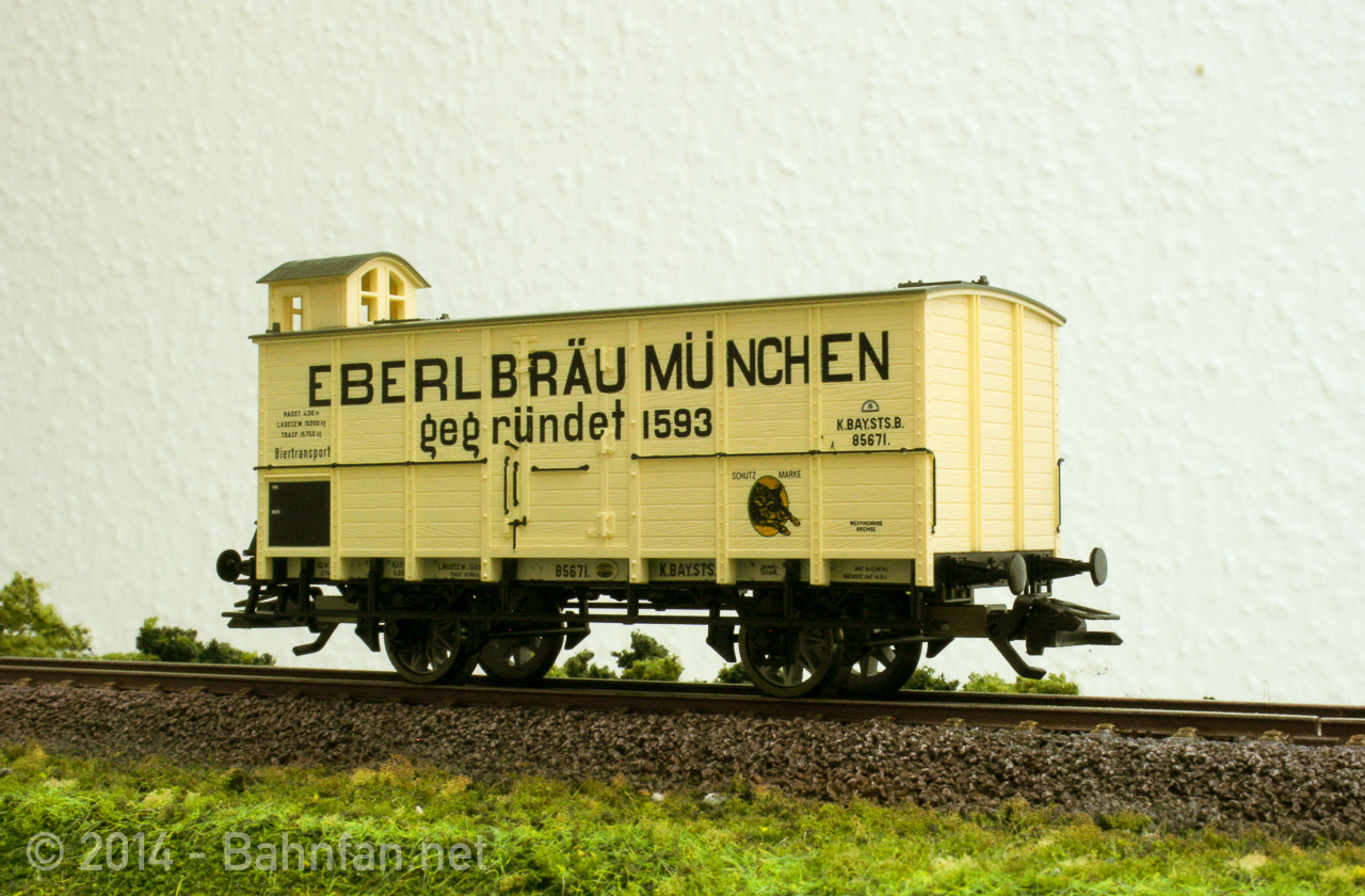 A model train