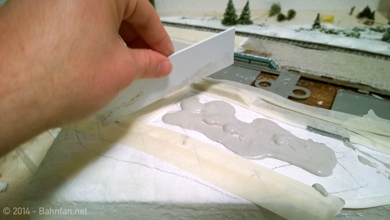 A model train