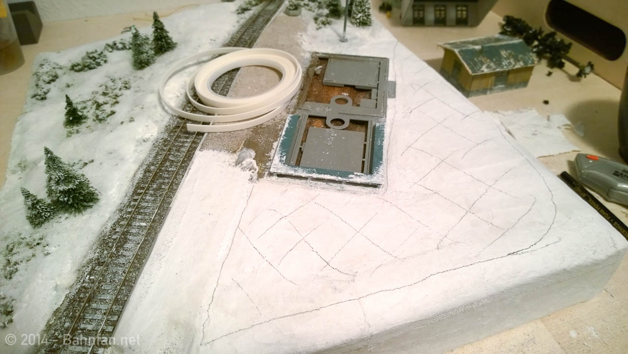 A model train
