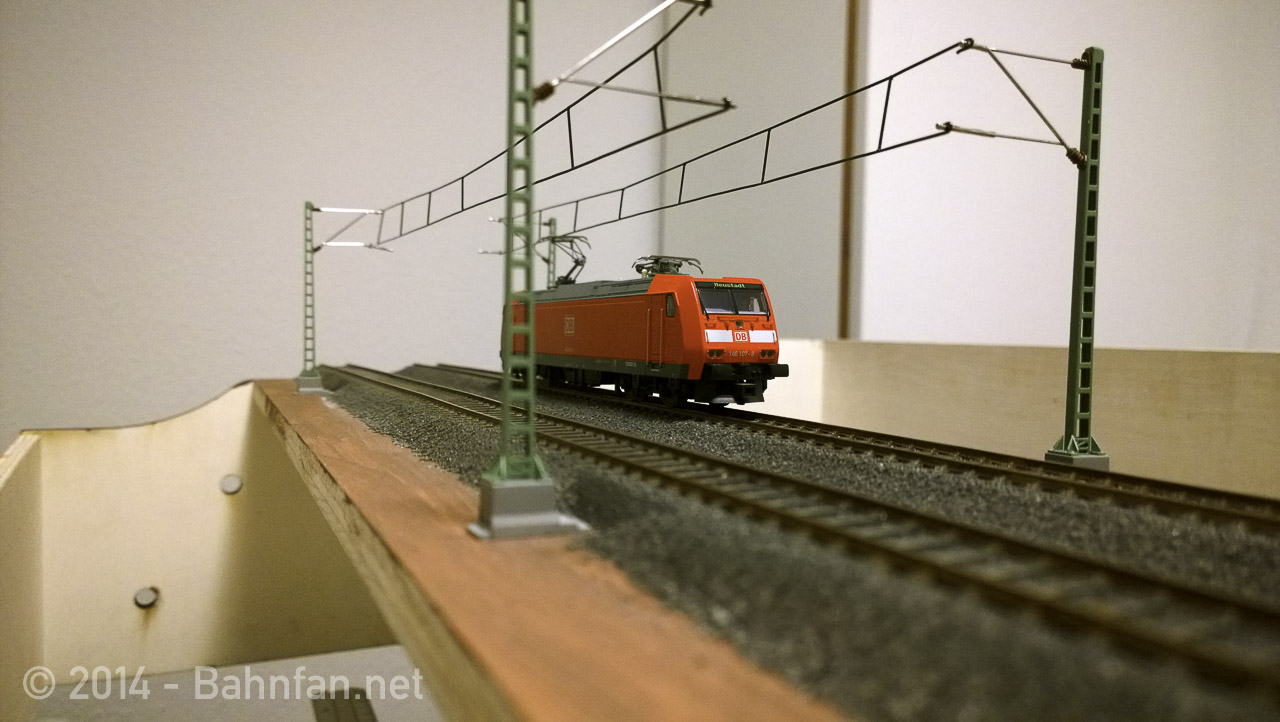 A model train