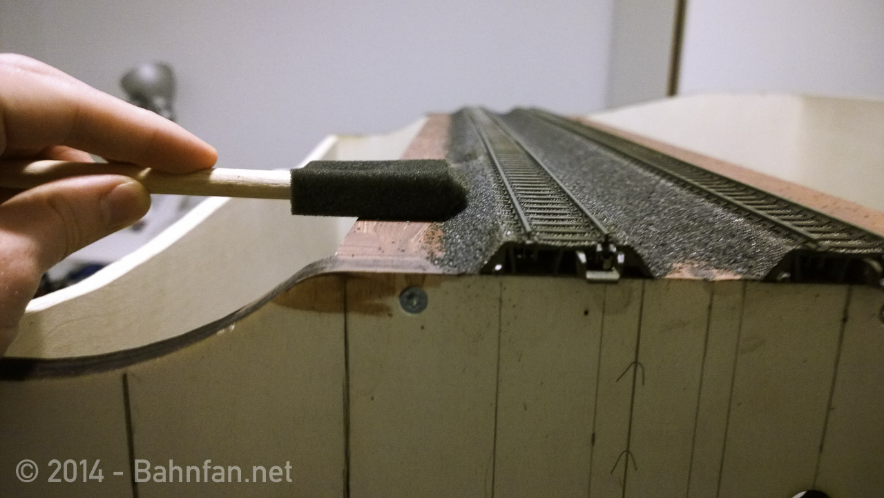 A model train