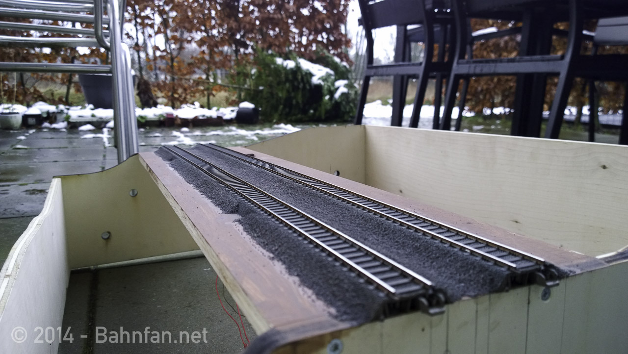 A model train