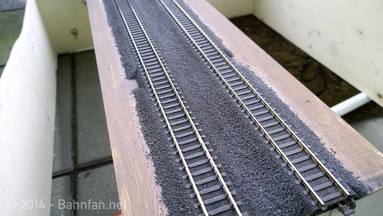 A model train