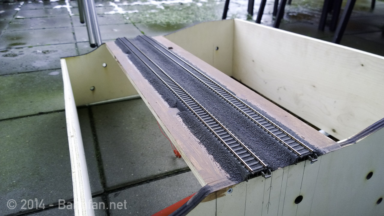 A model train