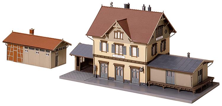 A model train