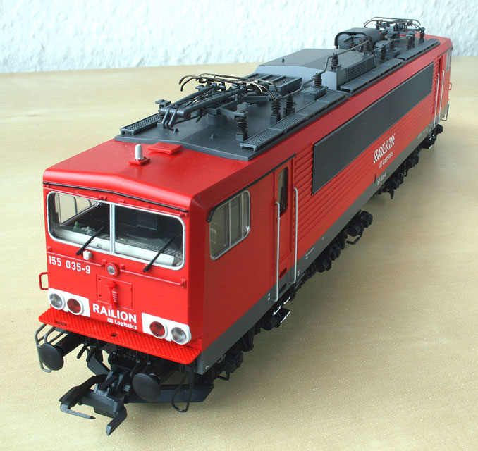 A model train