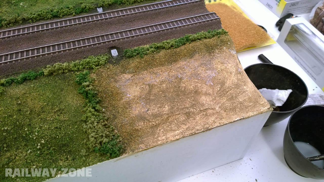 A model train