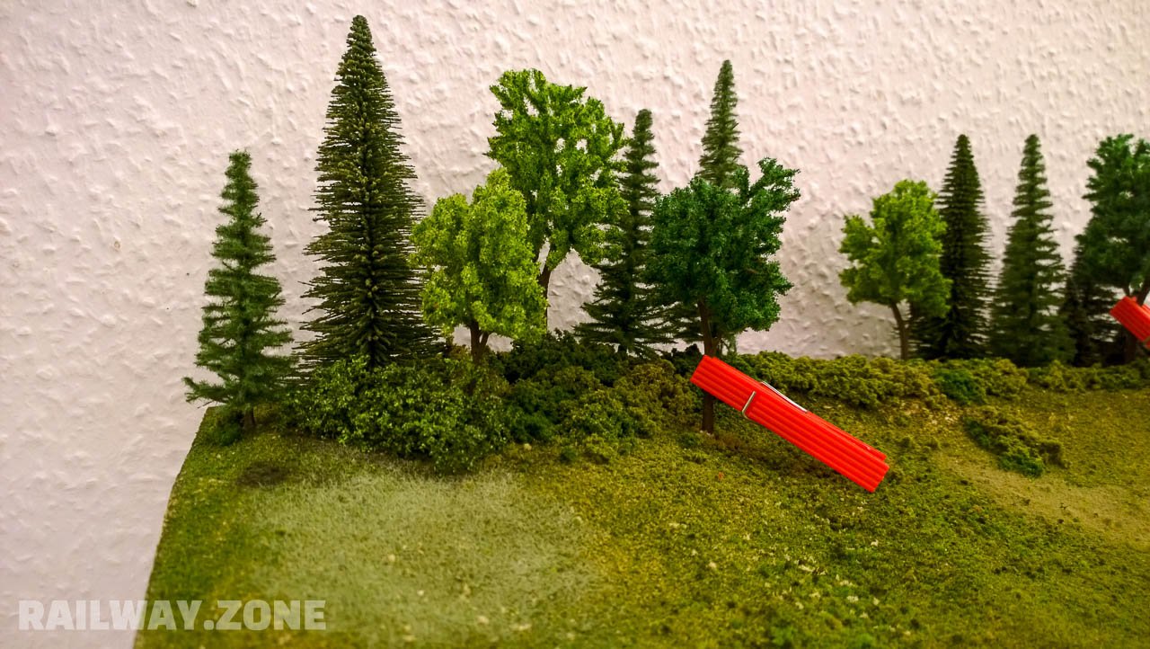 A model train