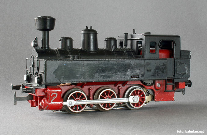 A model train