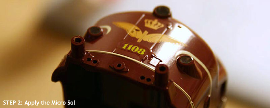 A model train
