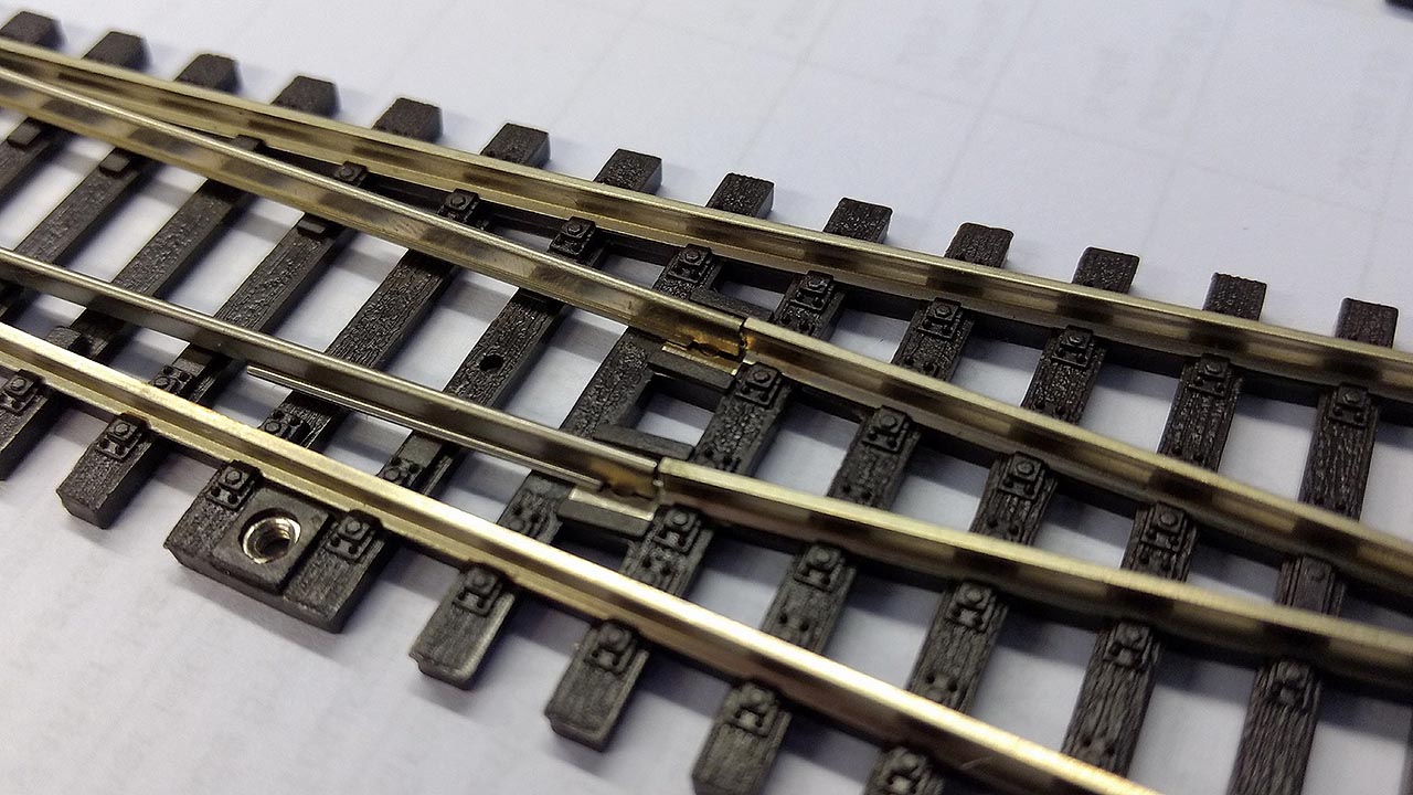 A model train
