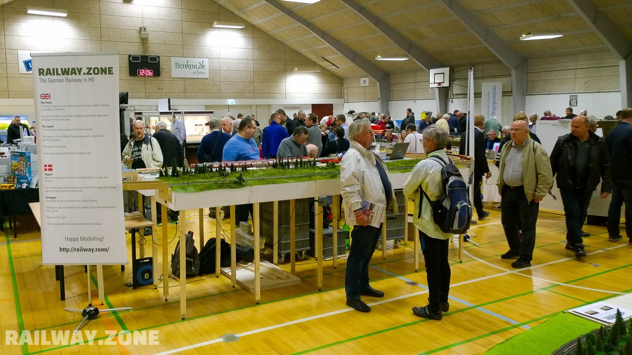 A model train