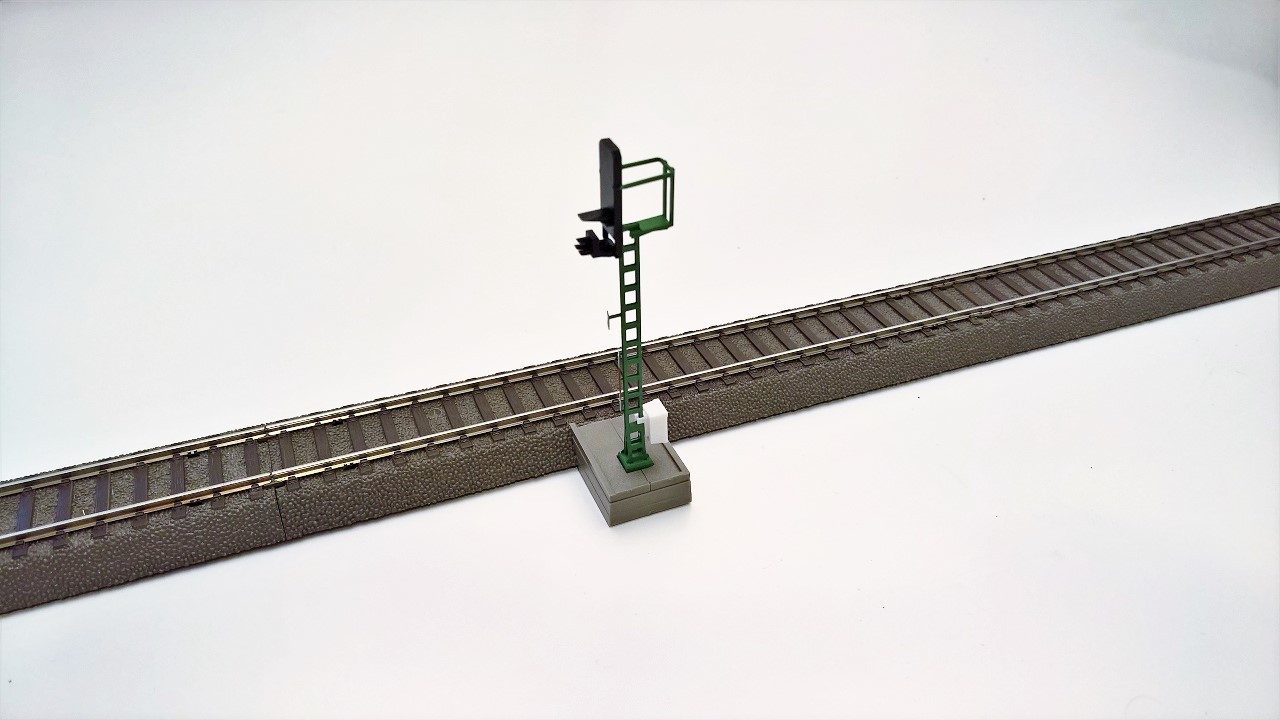 A model train