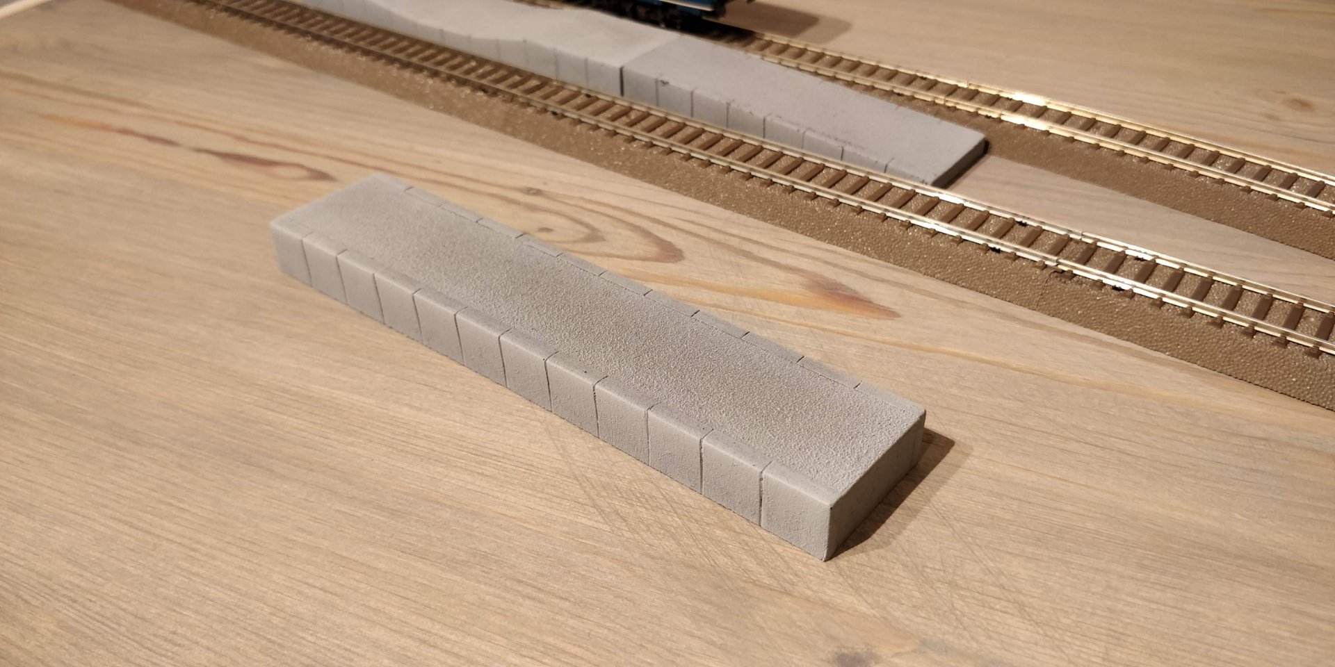 A model train