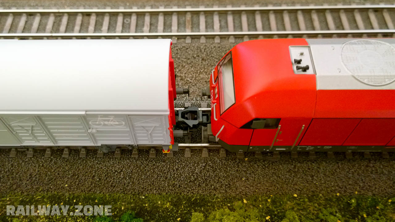 A model train