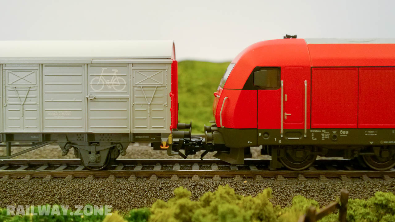 A model train