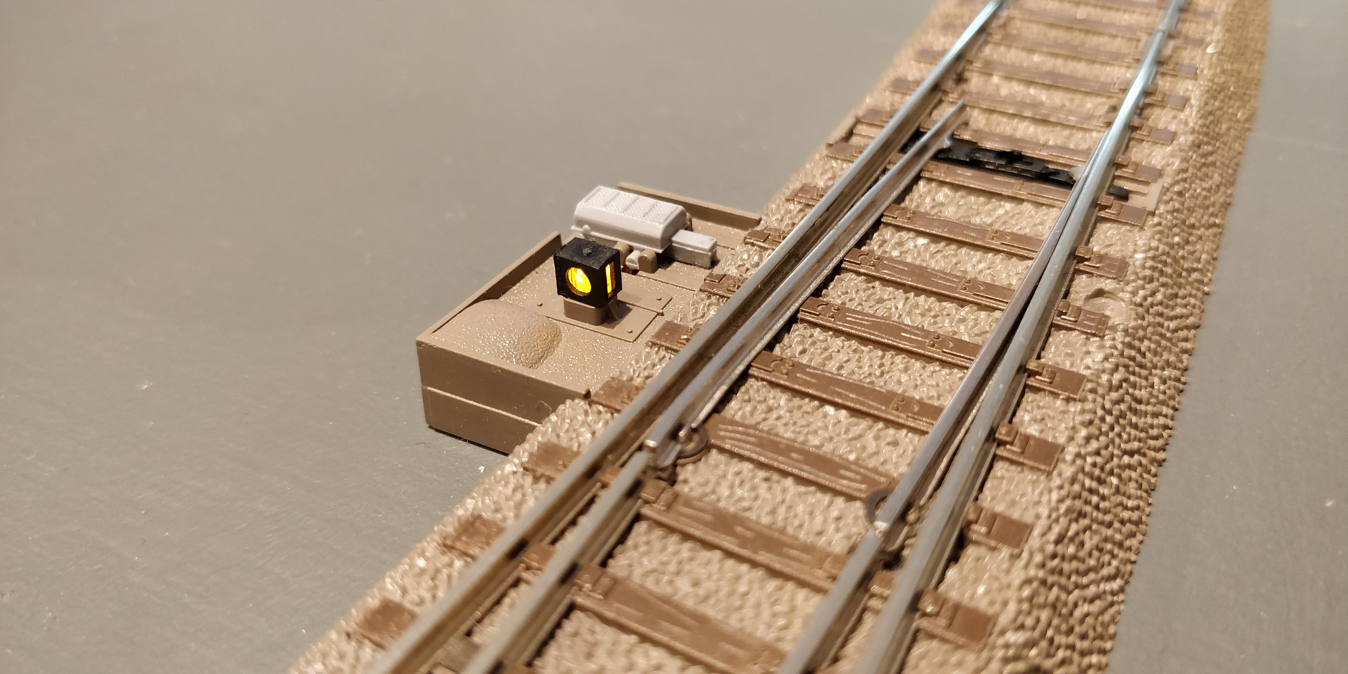 A model train