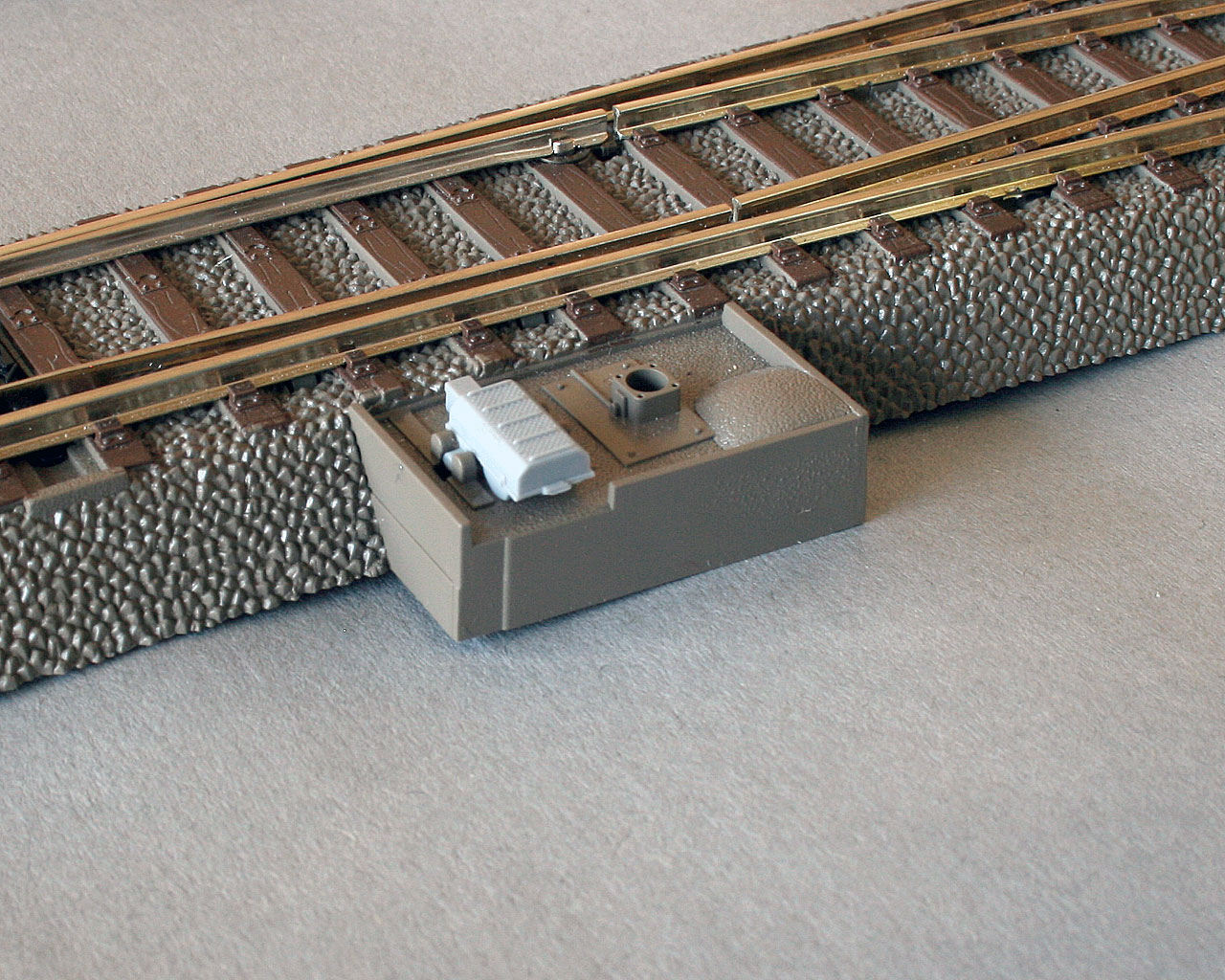 A model train