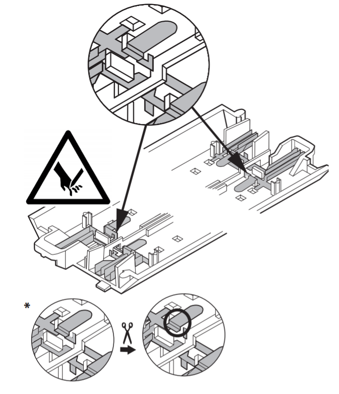 A model train