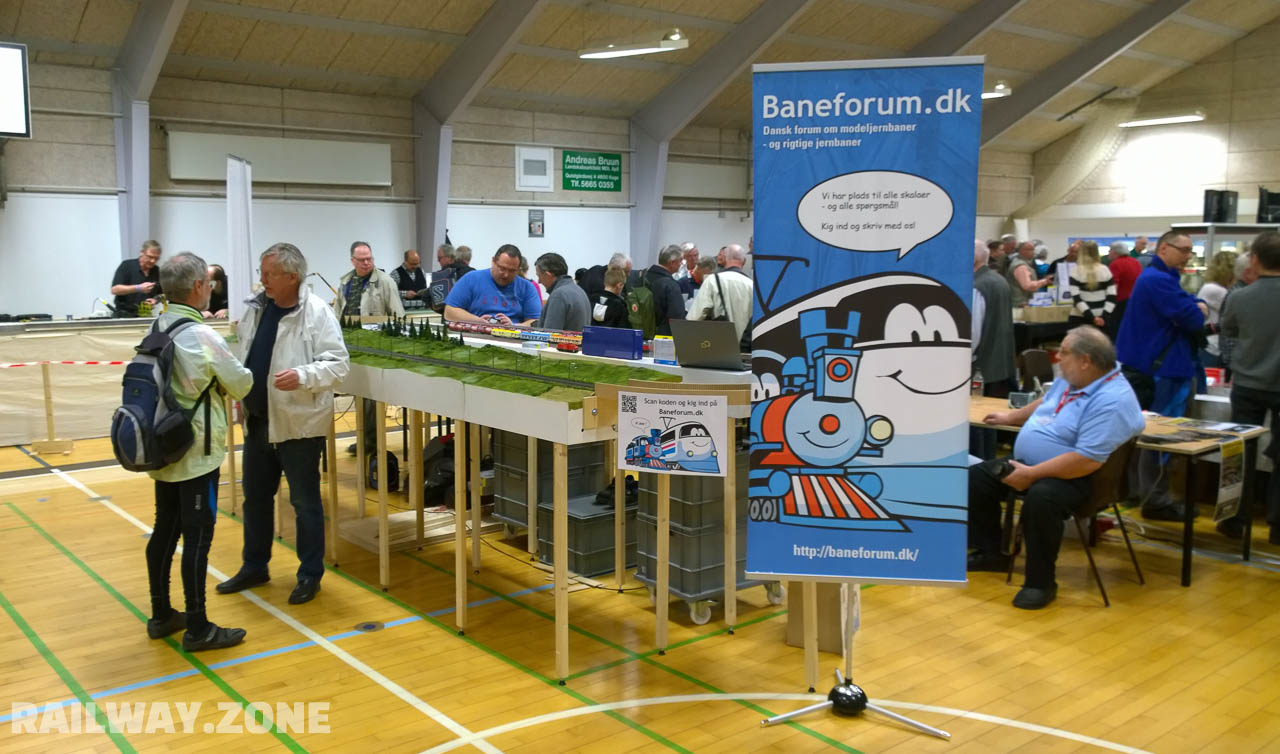 A model train