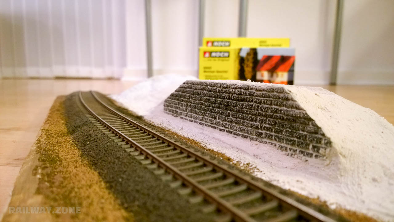 A model train