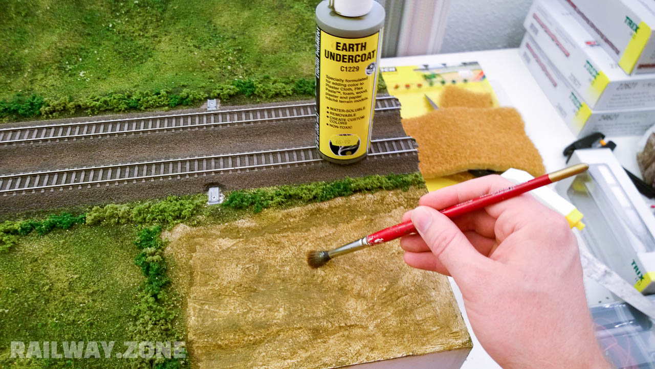 A model train
