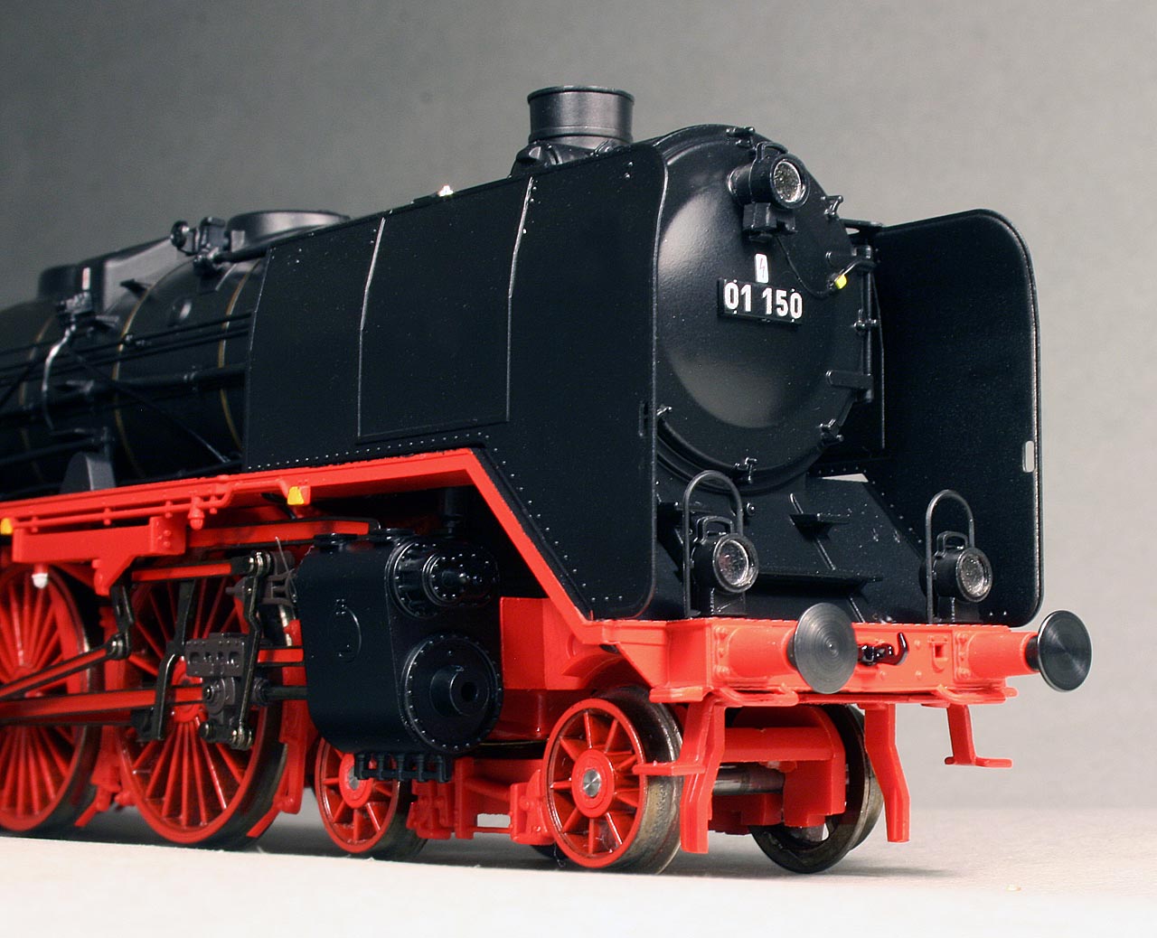 A model train