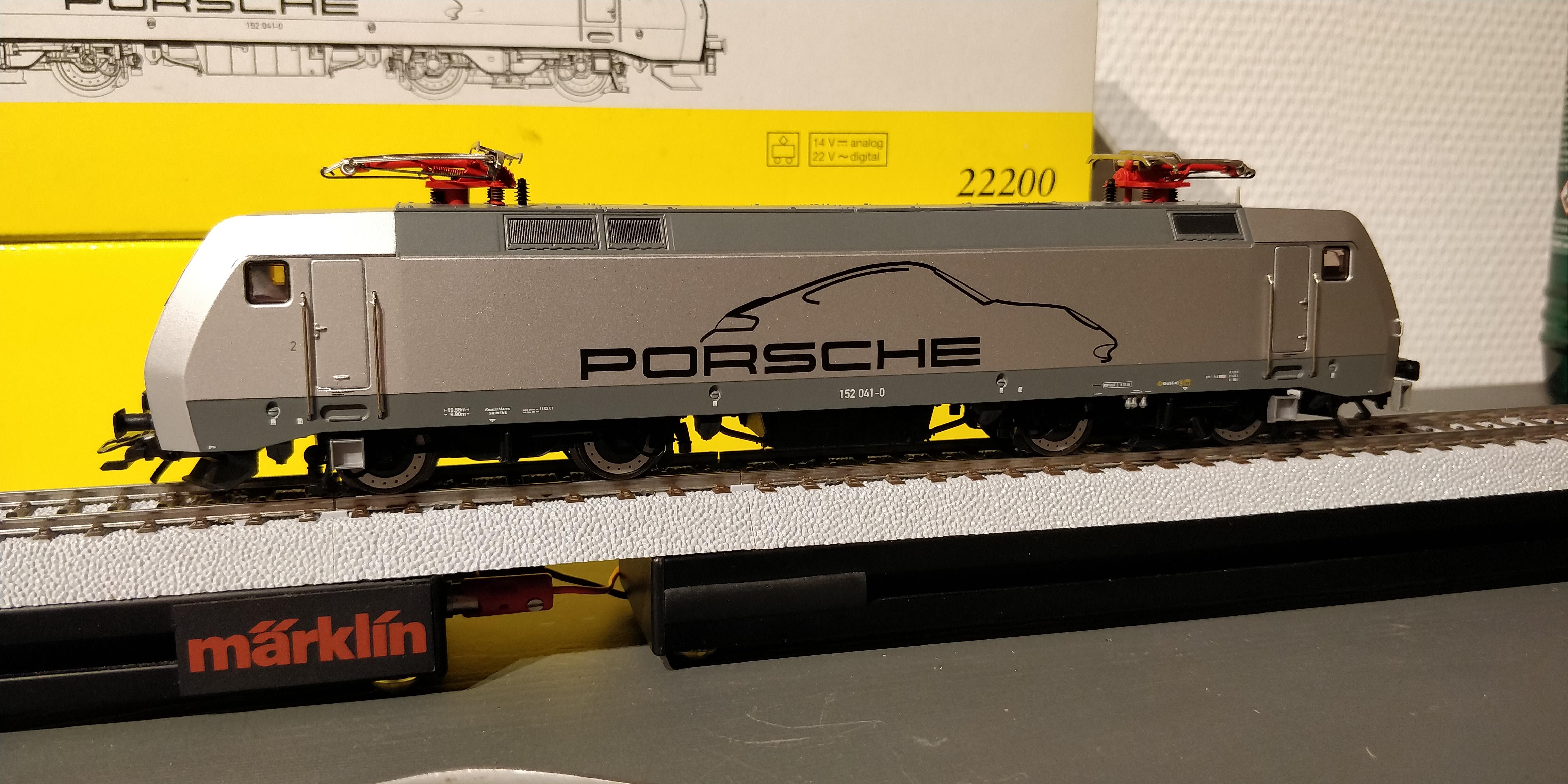A model train