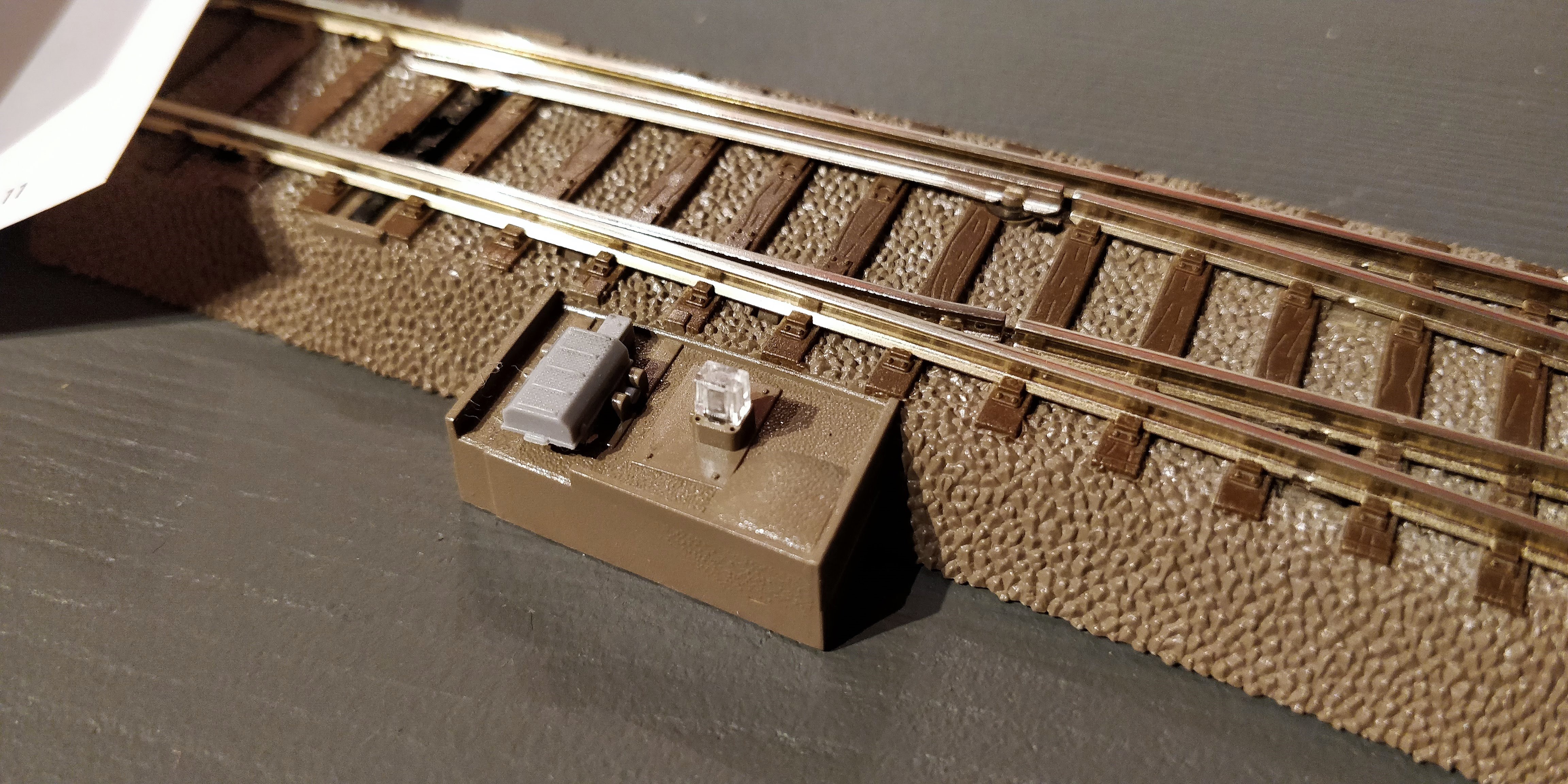 A model train